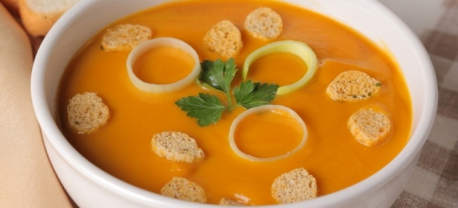зеленчукова супа пюре