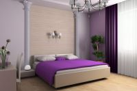 vijolična ozadje v notranjosti spalnice3