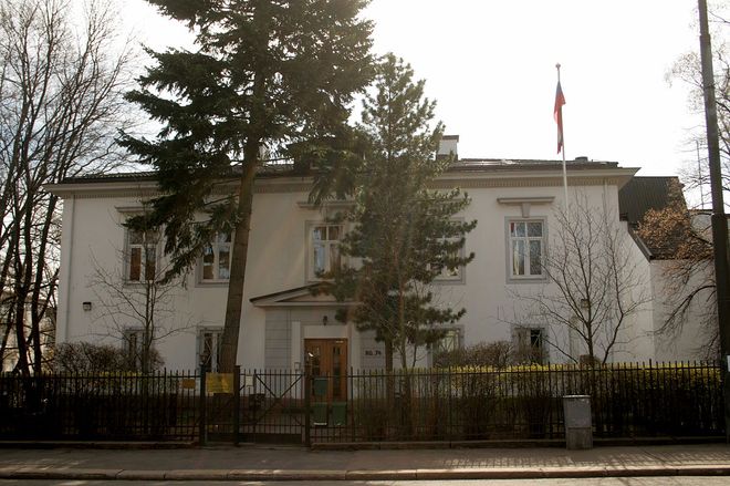 Здание посольства России в Осло