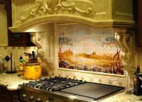 Panoramske stenske plošče za kuhinjo7