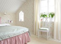 Provence stylu ložnice tapety 8