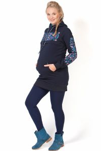 Ciepłe legginsy dla kobiet w ciąży 4