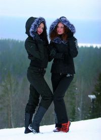 ciepłe zimowe garnitury dla kobiet 2