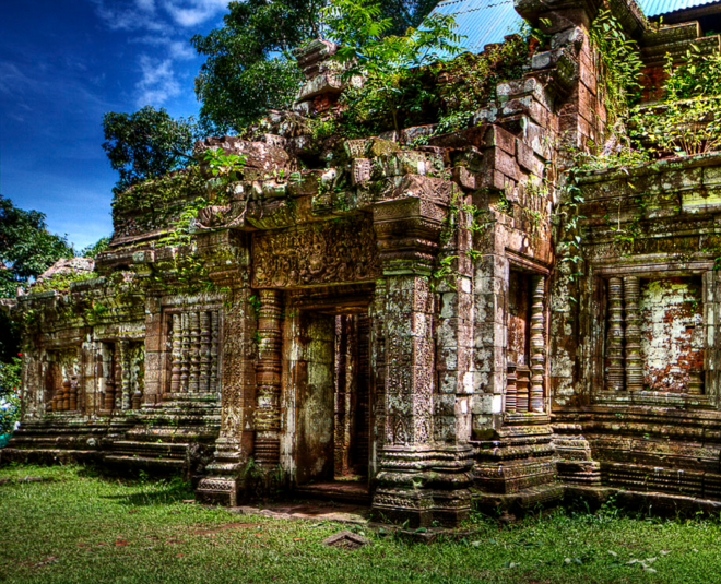 Руины кхмерского святилища