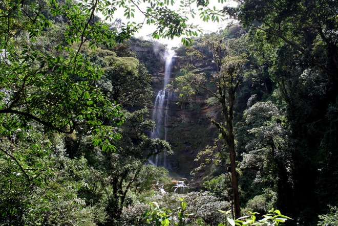 Водопад Хуан Кури