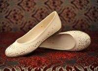 Svatební baletní obuv 2
