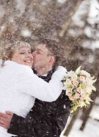 Svatební kytice v zimě 1