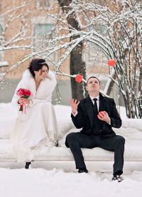 Svatební kytice v zimě 4