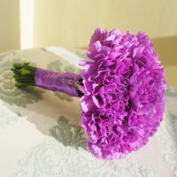 Svatební kytice z karafiátů 5
