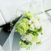 Svatební kytice z karafiátů 6