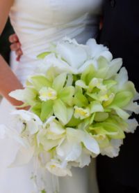 Сватбен букет от орхидеи 3