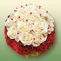 Сватбен букет от рози 5