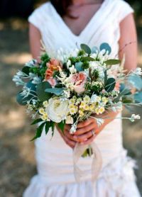 Сватбен букет от диви цветя 3