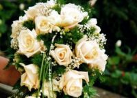 Сватбени букети от рози 4