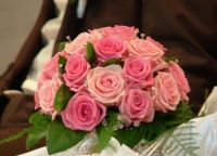 Сватбени букети от рози 5