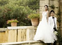 Provence styl svatební šaty7