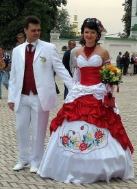 Сватбени рокли в украински стил 4