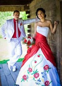 Vjenčane haljine u ukrajinskom stilu 8