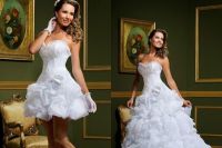 svatební šaty s odnímatelným sukněm transformátorem2