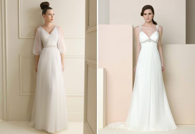 suknie ślubne w greckim stylu 2017