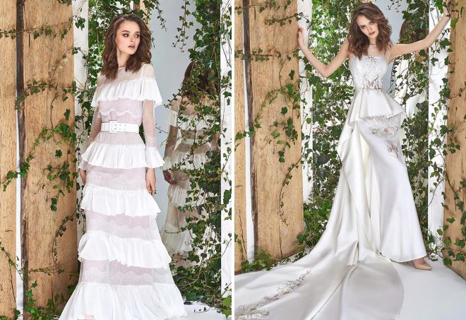 стильные свадебные платья 2018