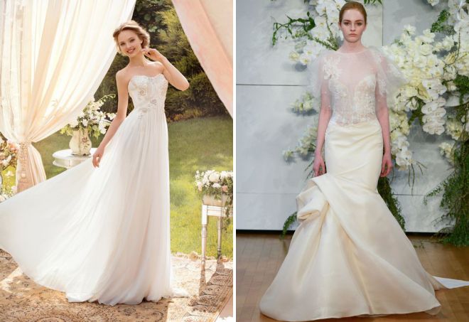 пышные свадебные платья 2018 модные тенденции