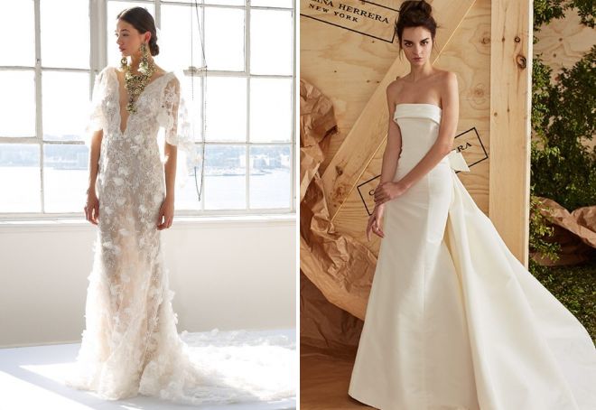 свадебные платья 2018 модные тенденции