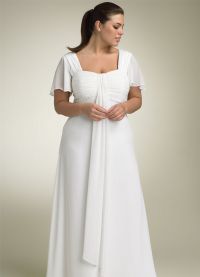 Svatební šaty pro obézní ženy 12