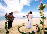 хавайски сватба стил7