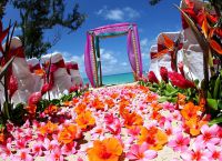 Хавайски стил wedding9