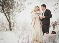 зимске вјенчање фотографија снимања идеја9