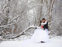 zimowa sesja ślubna 10
