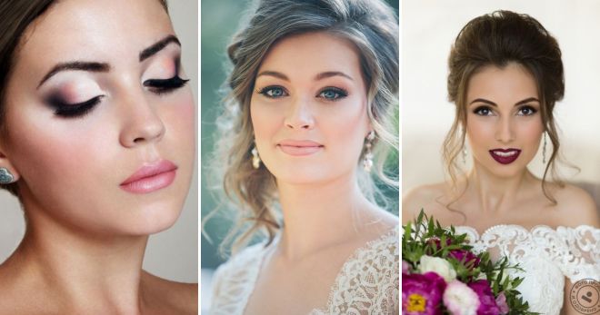 свадебный макияж 2017 модные тенденции