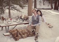 сватбена фотосесия през зимата 3