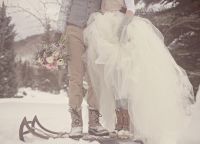 сватбена фотосесия през зимата 6