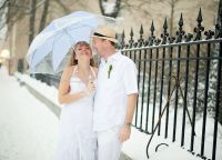 Foto pucaj vjenčanje u zimi 6