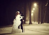 Вјенчање фотографија у зими 9
