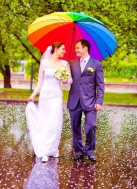 Ślubna sesja zdjęciowa w deszczu 9