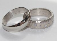 Platinové svatební prsteny 4