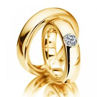 Сватбени пръстени с диаманти 3