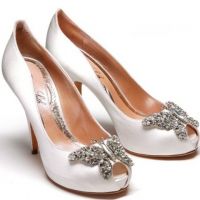 бели сватбени обувки 2