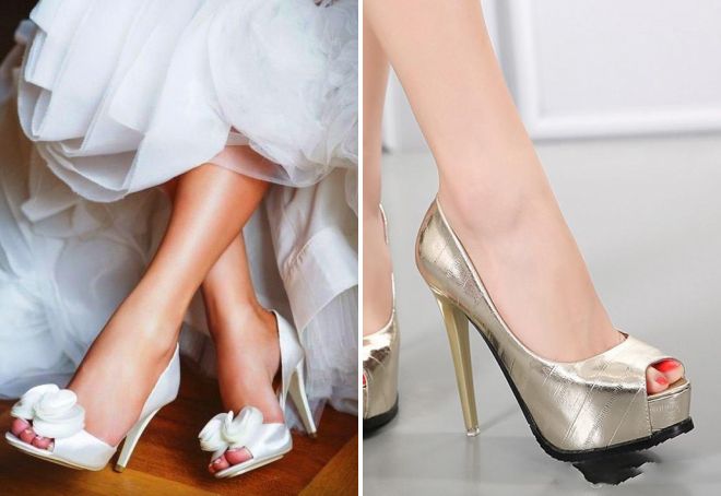 красивая свадебная обувь