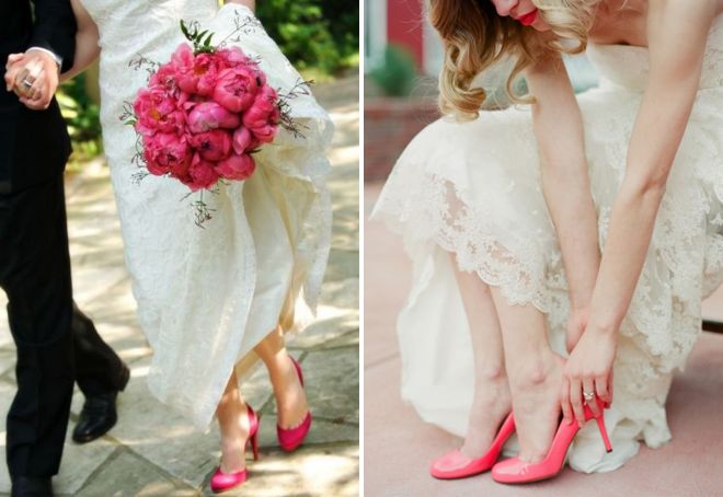 krásné svatební boty
