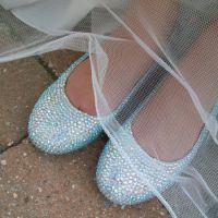 Svatební boty bez podpatků 6