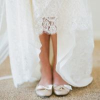 Сватбени обувки без пета 8