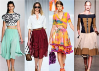 које су сукње у моди у 2014. 3