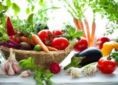 здравословни плодове и зеленчуци