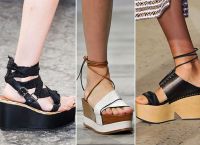 какви са сандалите в модата през лятото на 2015 г. 1