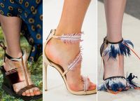 какви са сандалите в модата през лятото на 2015 г. 3