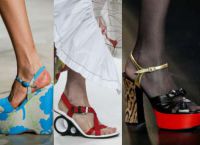 какви са сандалите в модата през лятото на 2015 г. 5